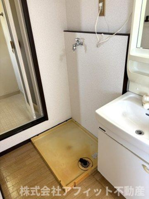 【その他】 | マリヤハイツ　A | 室内洗濯機置場