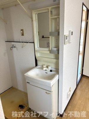 【洗面所】 | マリヤハイツ　A | 独立洗面台