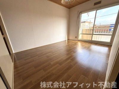 【寝室】 | マリヤハイツ　A | 洋室6帖