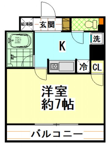 メゾン・ド・ファミール岡村の間取り