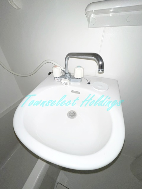 アマーレヴィスタの洗面所|鏡付き洗面台