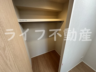 プレミアム長瀬の収納|収納スペース豊富です