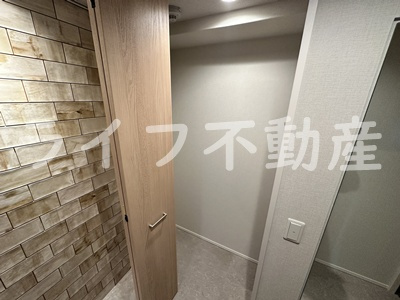 プレミアム長瀬の収納|大きなものも収納できそうです