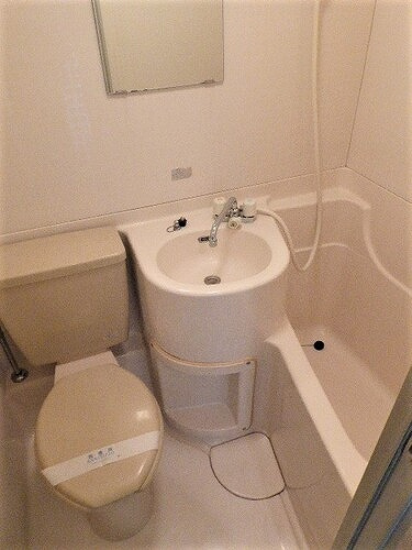 三田富洋ハイツの浴室|※2018年7月撮影