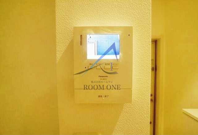 ソレア町田のセキュリティ|モニター付きインターホンです。