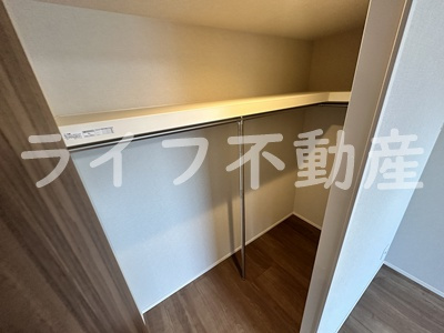 プレミアム長瀬の収納|便利な収納スペースです