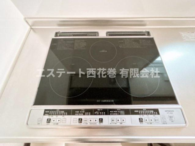 サンモールのキッチン|IHクッキングヒーター