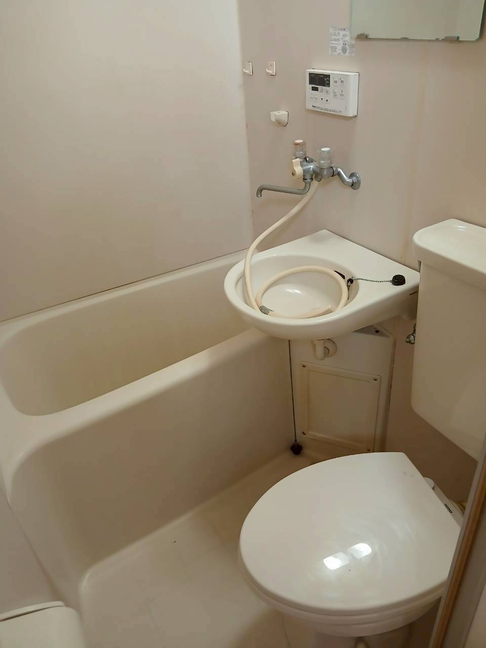 ハイライズマンションの浴室|お風呂です