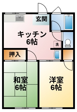 シティハイム大塚の間取り