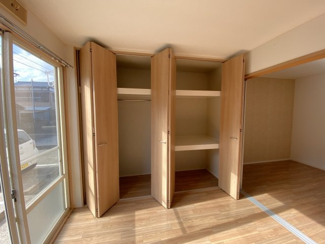 茂原市茂原のアパートの収納