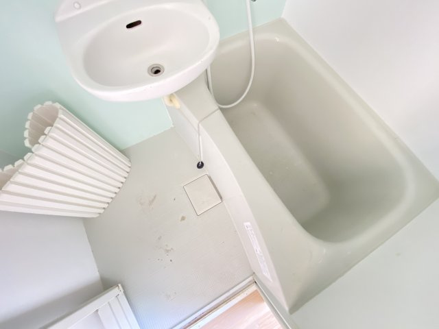 茂原市茂原のアパートの浴室