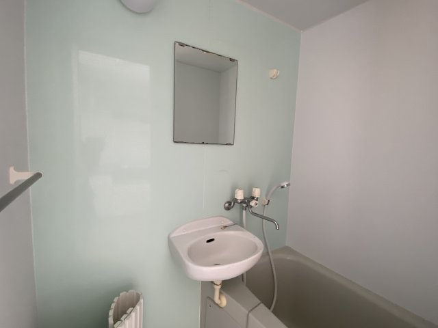 茂原市茂原のアパートの洗面所