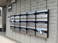 郵便受けスペースでございます。