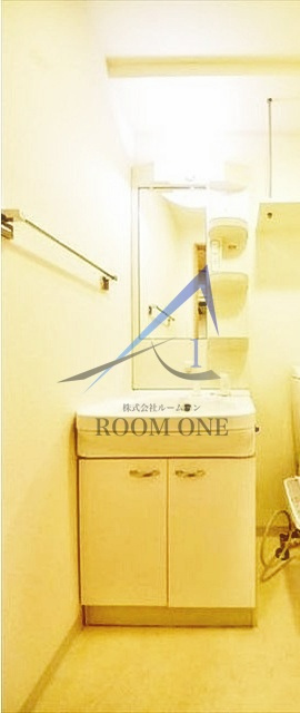 Log品川サンズの洗面所|洗面台です。