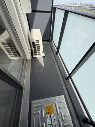 GENOVIA金町のバルコニー