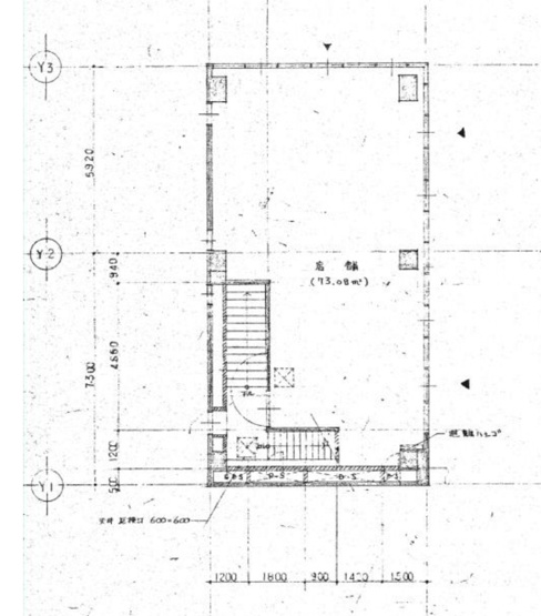 【区画図】 | 新小岩駅徒歩3分 第49東京ビル 3階 22.1坪 パブ居抜き
