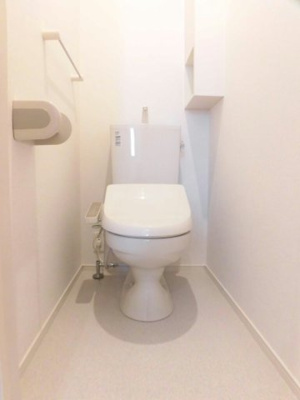 【トイレ】 | グレースコートⅤ | 清潔感のあるトイレです