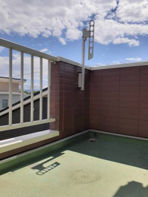 【バルコニー】 | セトルフィーレＢ | 暖かな日差しのふりそそぐバルコニー