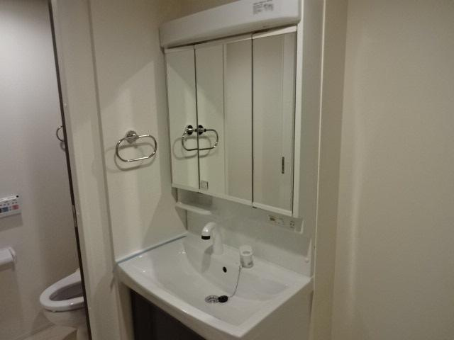 Ｇｒａｎｄ　Ｃｏｕｒｔ日本橋浜町の洗面所|洗髪洗面化粧台