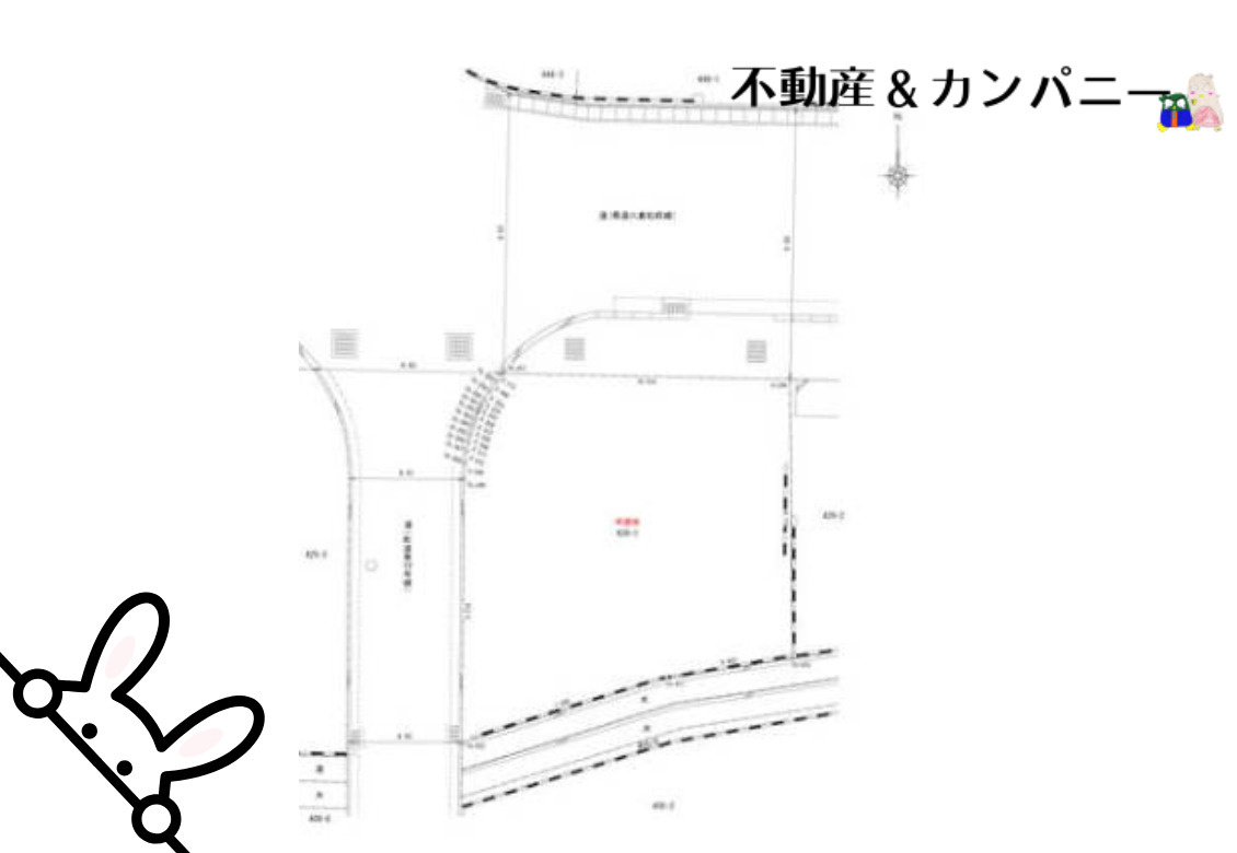 伊予郡松前町大字東古泉の売地の土地図