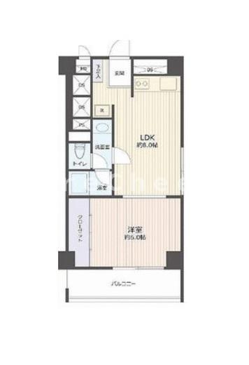 【間取り】 | 柏木ローズマンション