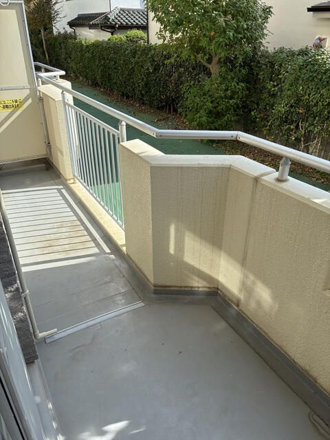 コーポレート石神井町八丁目のバルコニー