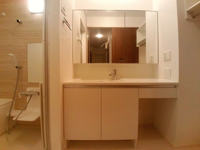 ブルーノ篠原中の洗面所