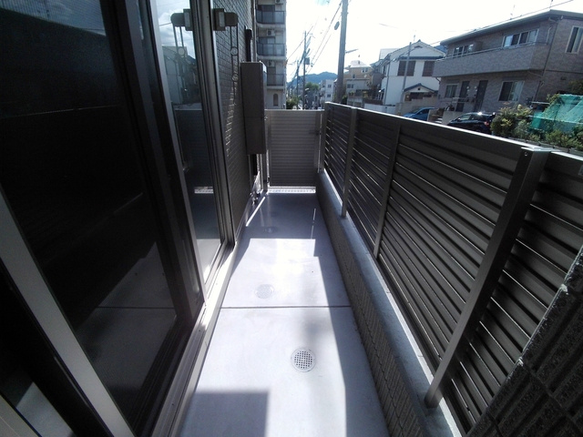 ブルーノ篠原中のバルコニー
