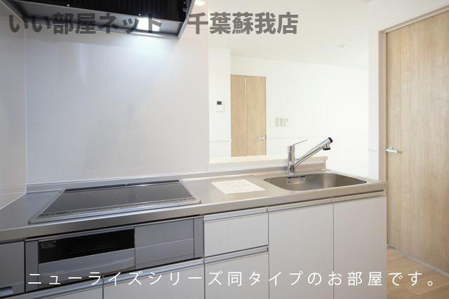 アルタハイムＢのキッチン|きれいなキッチンです