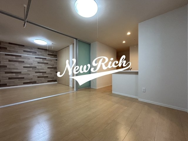 高崎市下之城町のアパートの居間・リビング