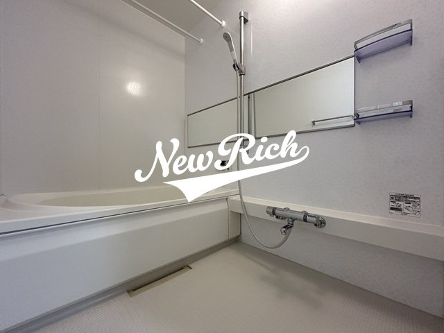 高崎市下之城町のアパートの浴室