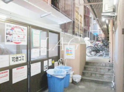 【その他共用部分】 | セザール五反田 | 室内ゴミ捨て場です