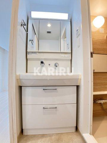 プレジオ城東中央の洗面所