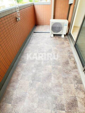 プレジオ城東中央のバルコニー