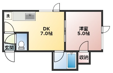 【間取り】 | 【CP対象】ロイヤルコート学園前