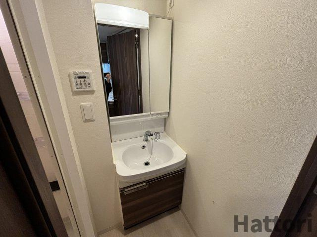 プレサンス梅田北オールの洗面所