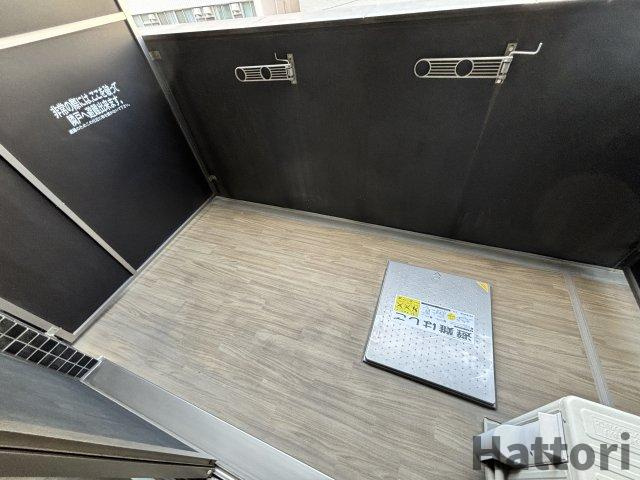 プレサンス梅田北オールのバルコニー