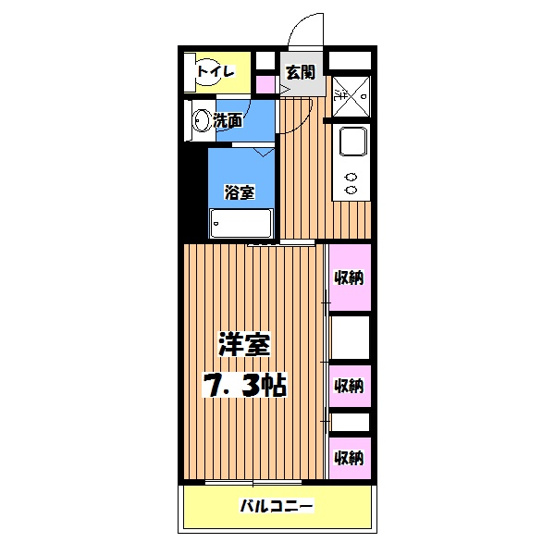 【間取り】 | リブリ・高根NS