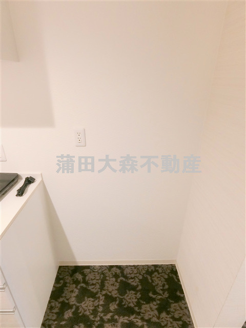 M-1 Tokyo蒲田のキッチン|冷蔵庫置き場