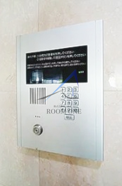 グリフィン新横浜・伍番館のセキュリティ|オートロックです。