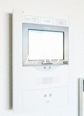 【セキュリティ】 | ガーラ蒲田 | モニター付きインターホンです。