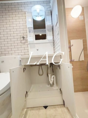 【洗面所】 | アンジュ淵野辺 | 独立洗面台です。