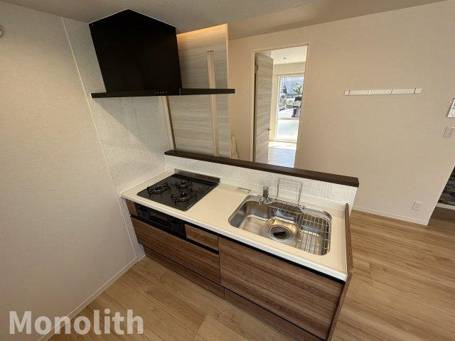 ロジュマンイズミB棟のキッチン