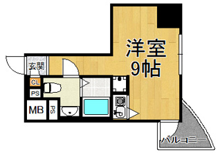 インターフェルティＲ2甲子園の間取り