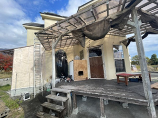 【外観】 | 大津市和邇北浜539-15　中古戸建 | ウッドデッキ