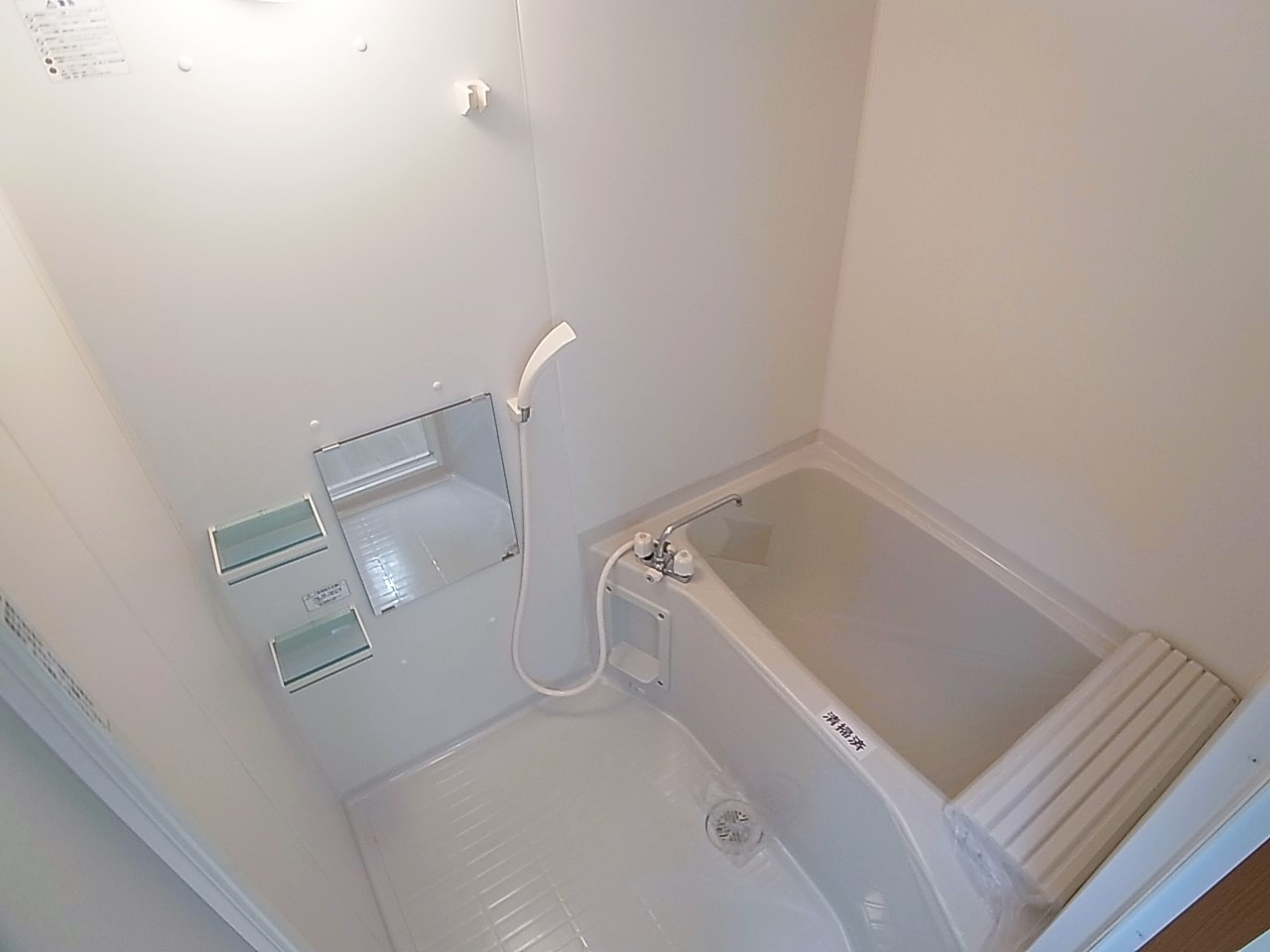東尻池７丁目住宅の浴室|入替済の綺麗なバスルーム