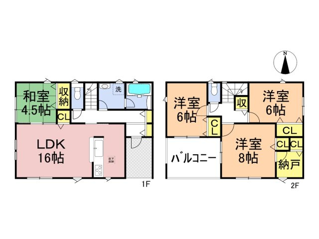 【商談中】クワイエ　安八郡安八町東結第1　全1区画分譲の間取り|■1号棟　■ヤマダ不動産　株式会社リライフ　
■夢のマイホーム購入をフルサポートします！