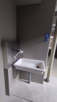 熊本市中央区西阿弥陀寺町の賃貸マンションのバルコニー