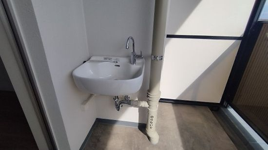 熊本市中央区西阿弥陀寺町の賃貸マンションのバルコニー