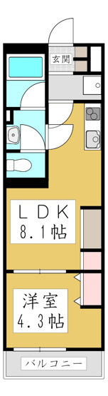 【間取り】 | リブリ・西川口Ⅲ